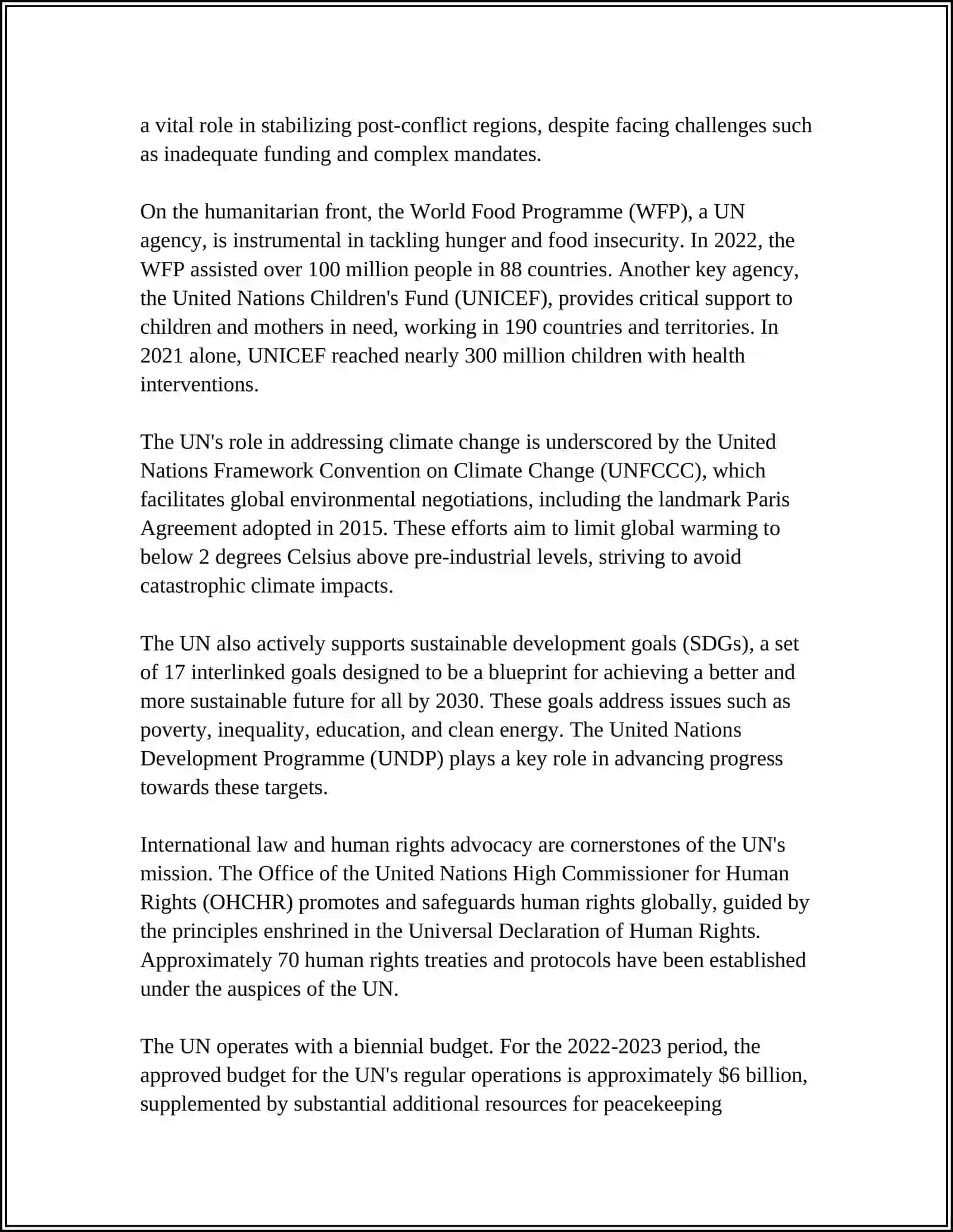 INTERNATIONAL ORGANIZATIONS 4