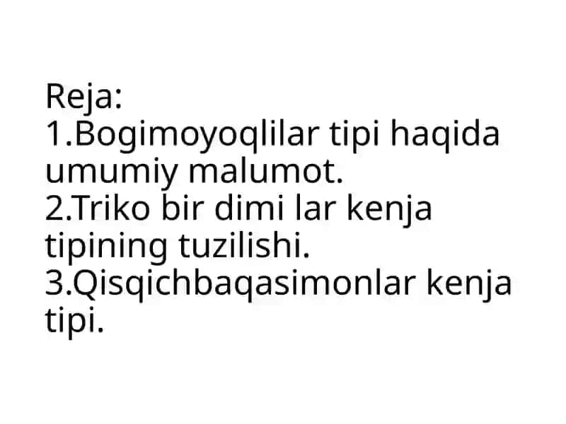 Bog'imoyoqli lar tipi (Artropoda) 4