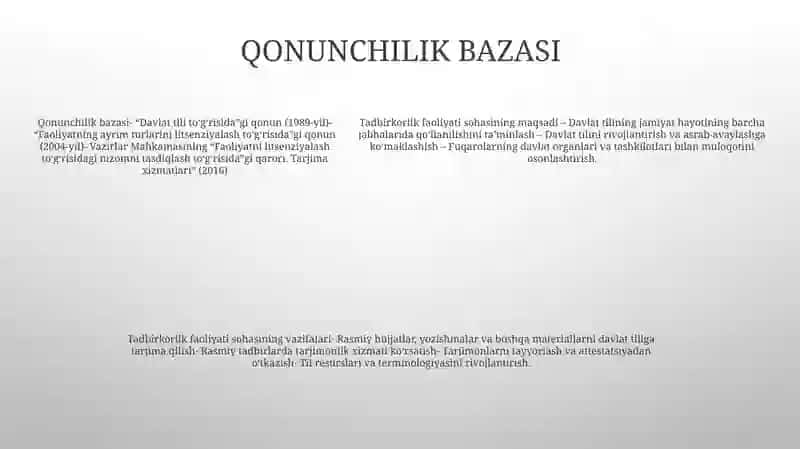 Davlat Tilida Ish Yuritish Sohasi 4