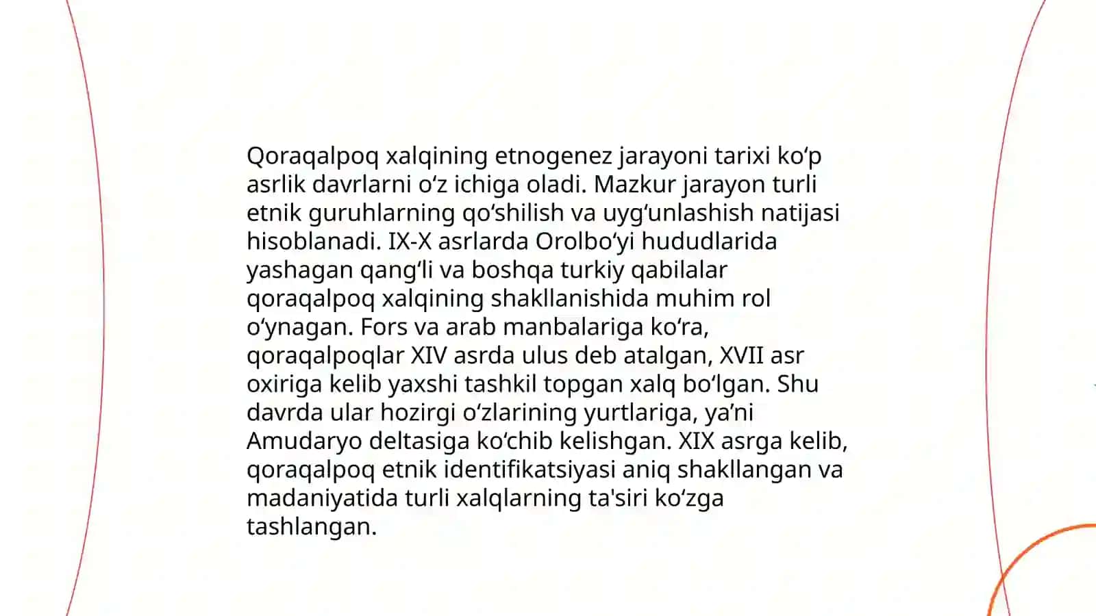 Qoraqalpoq xalqining etnik shakllanishi 4