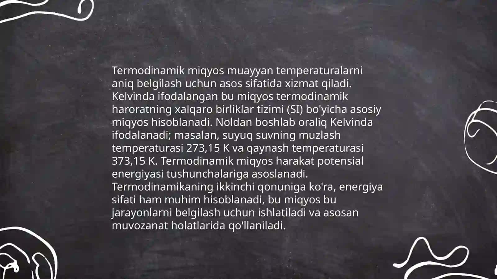 Absalyut harorat nazariyasi 4