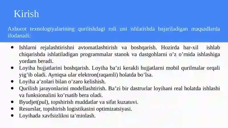 Qurilishda menejment 4
