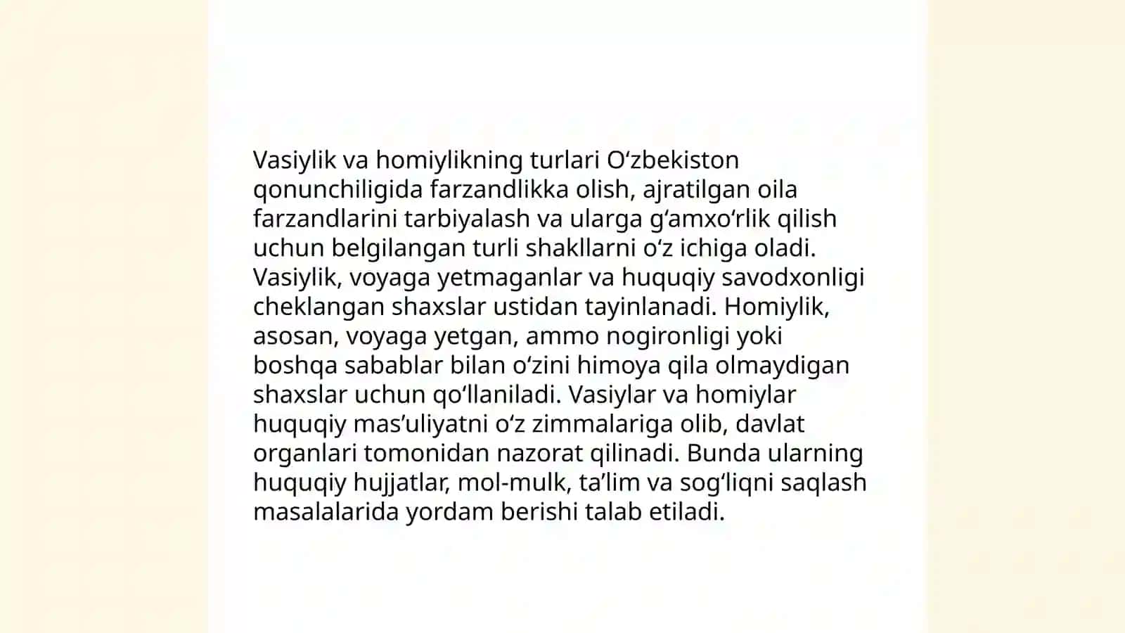 Vasiylik va homiylik 4
