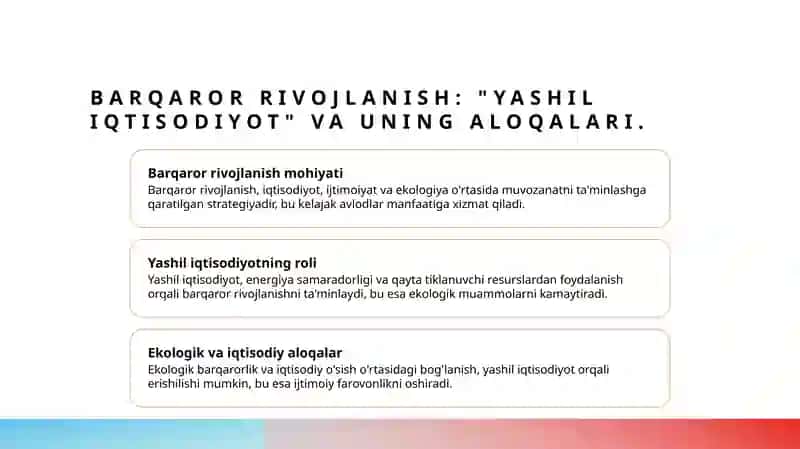 Yashil iqtisodiyot 4