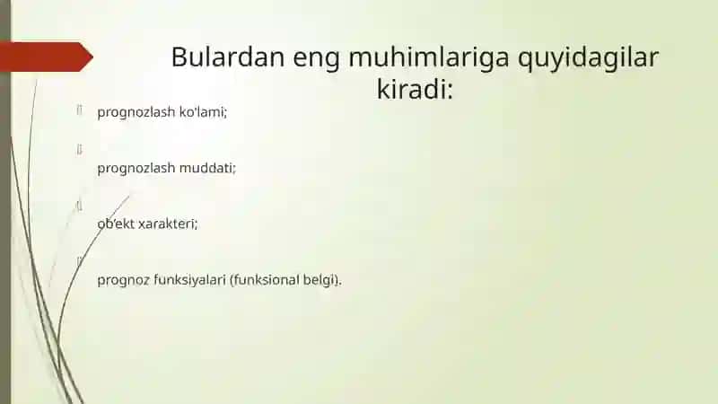 Prognozlash usullari va ularning turlari 4