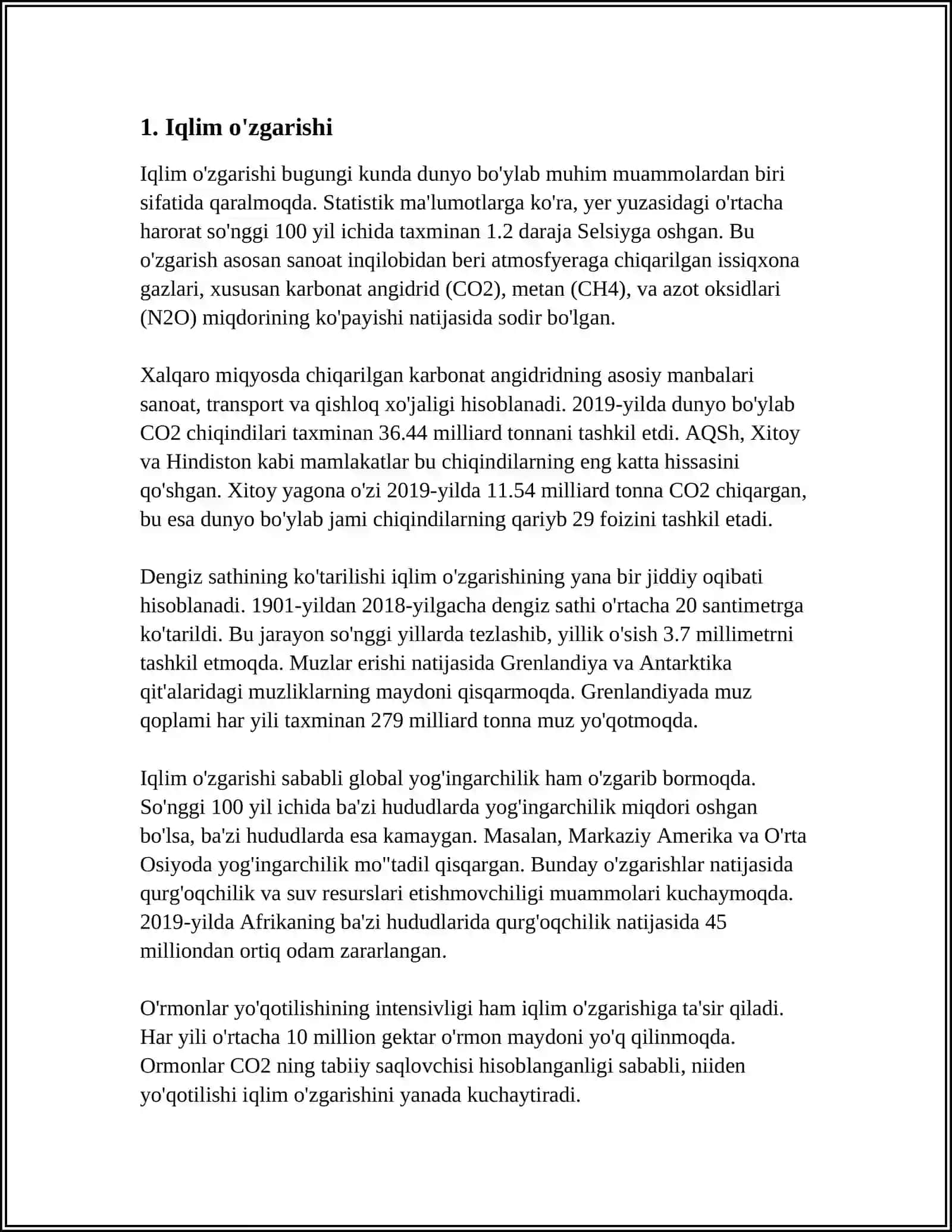 EKOLOGIYANING GLOBAL MUAMMOLARI 4