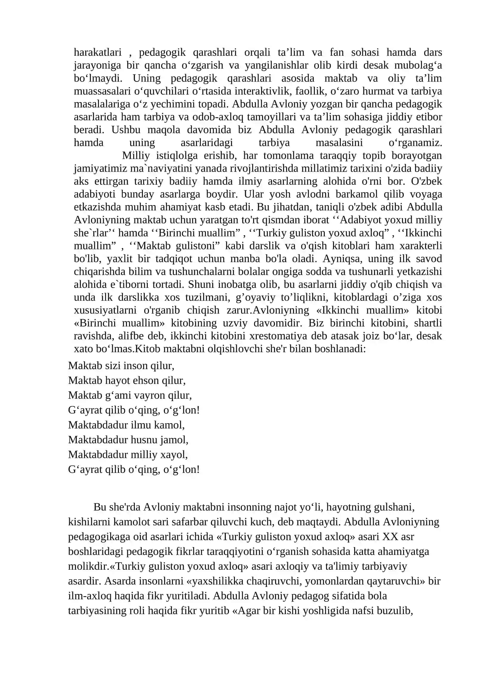 ABDULLA AVLONIYNING AXLOQIY TAMOYILLARI 4