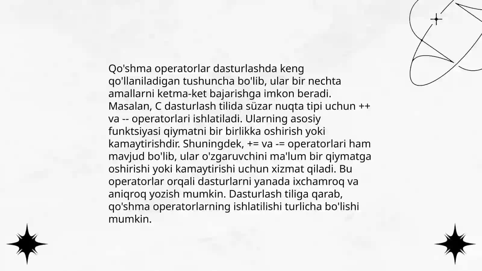 Banax fazolarning qoʻshma operatorlari 4