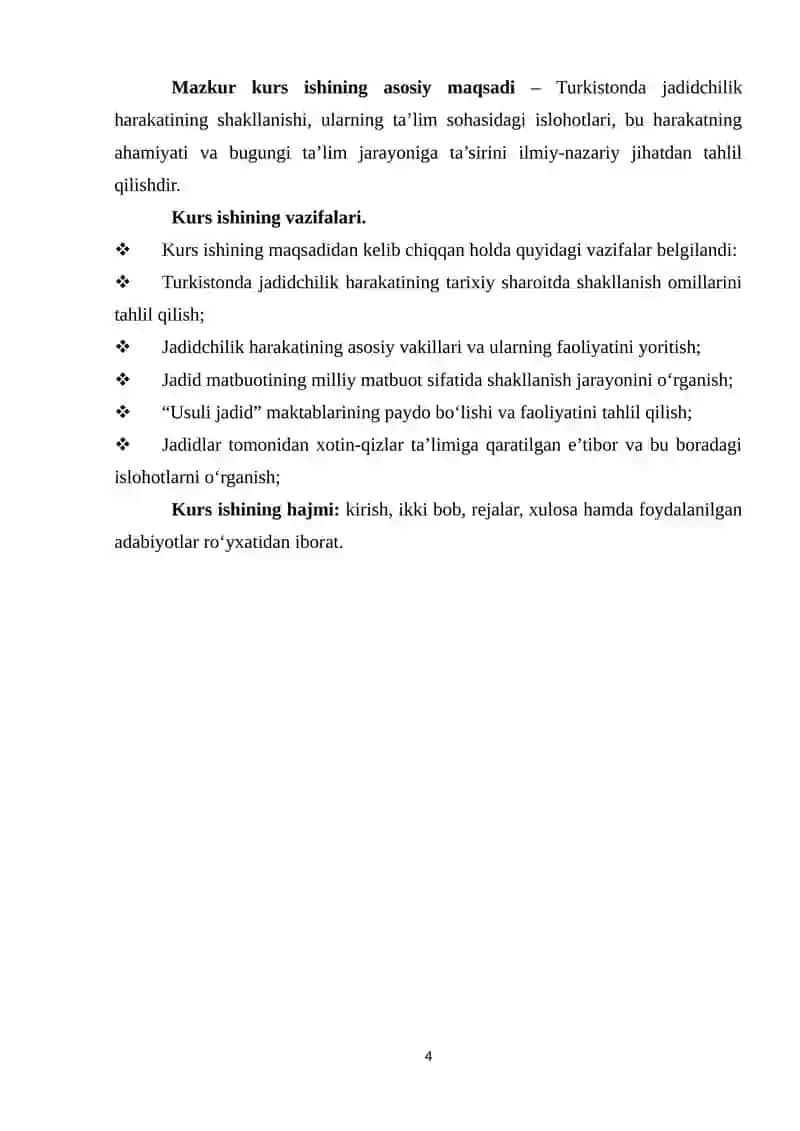 Jadidchilik Harakati va Ta'lim Sohasidagi Isloxotlar 4