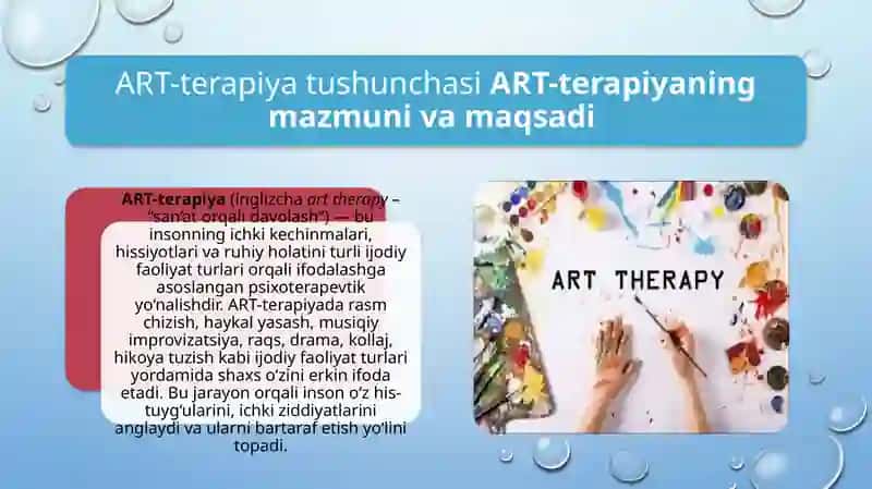 Art – terapevtik jarayon metodlari 4