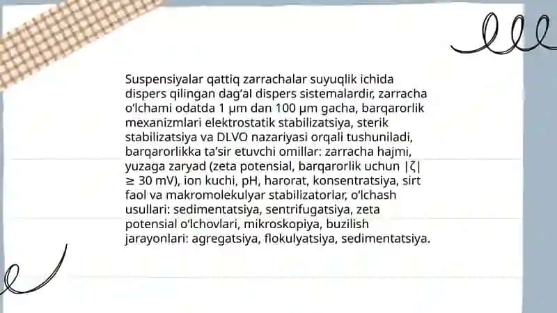Dagʻal dispers sistemalar 4
