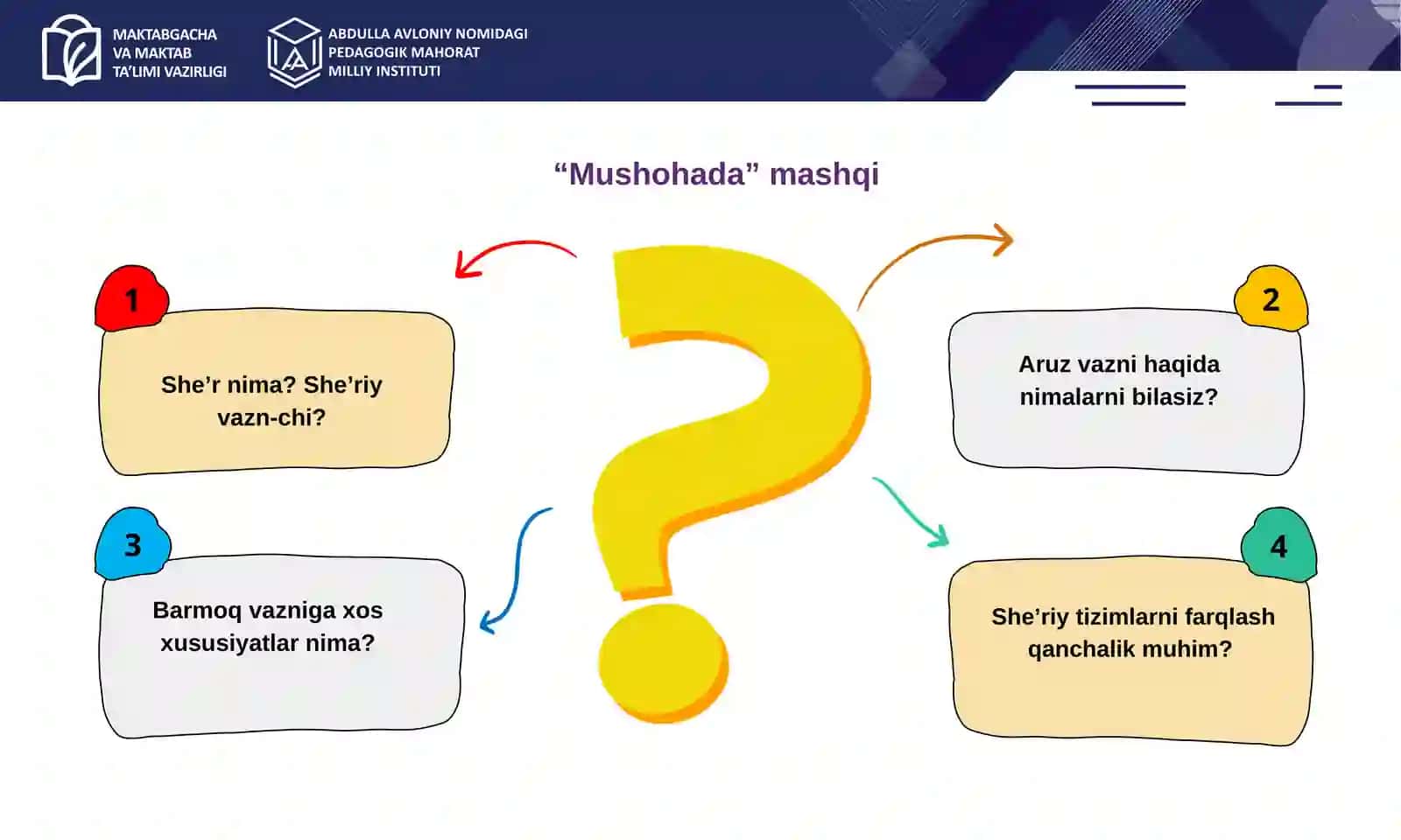 She’riy asarlarni tahlil qilish metodikasi 4