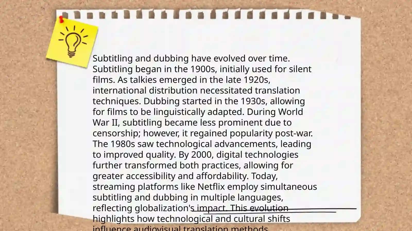 Subtitling and dubbing: a comparative analysis in the translation process 4