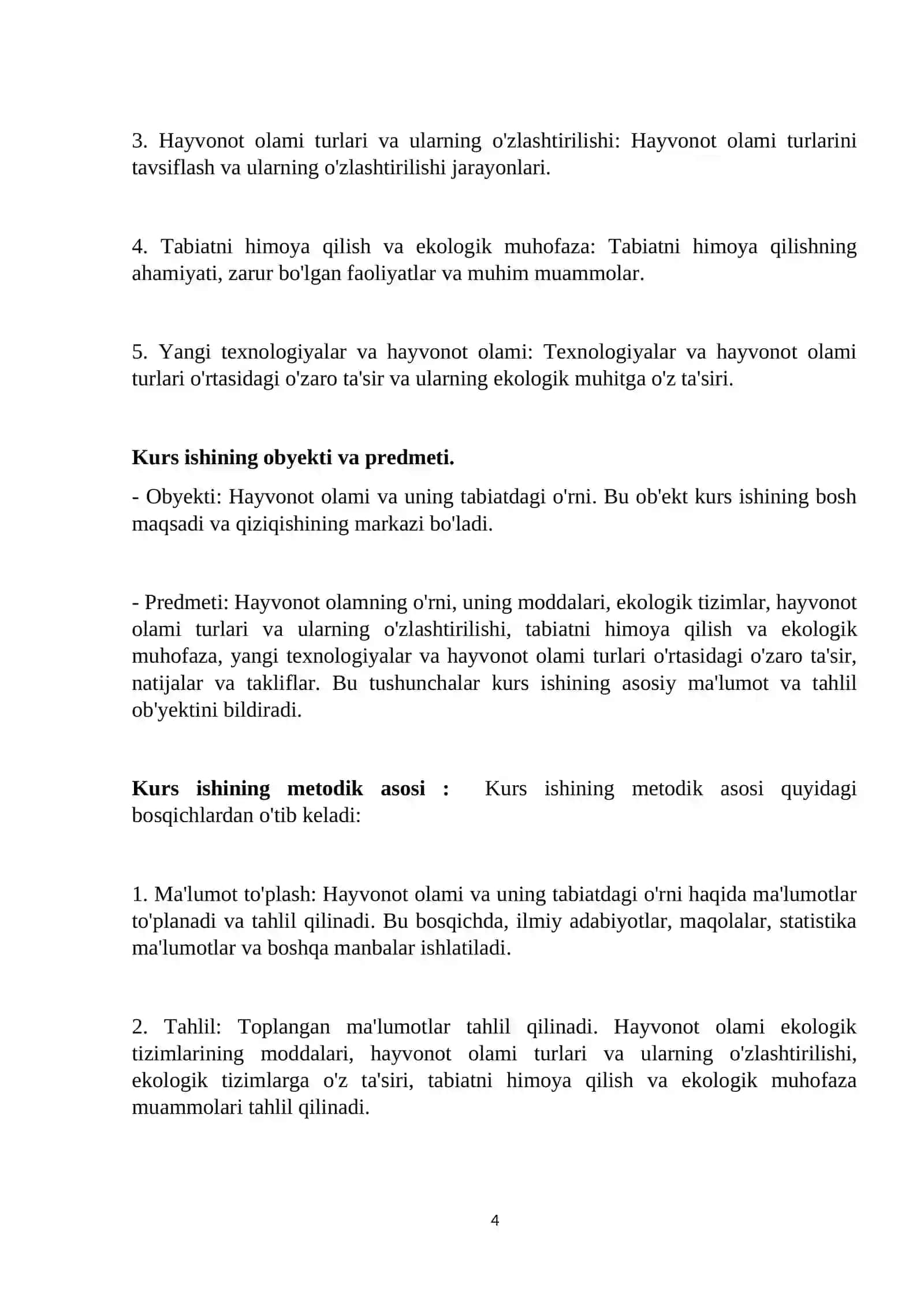 TABIIY FANLARNI O’QITISH METODIKASI FANIDAN 4