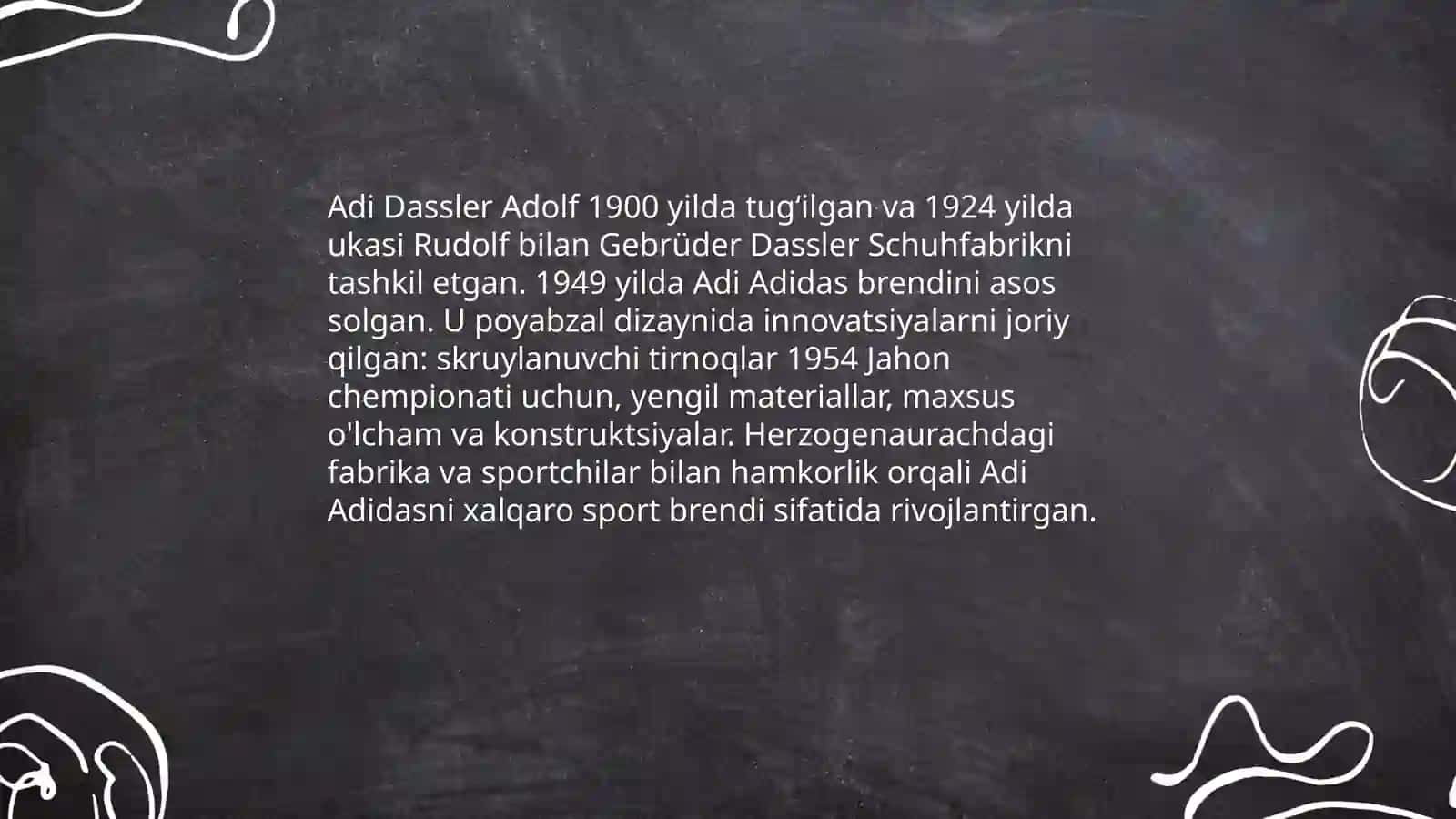 Adidas brendi haqida va uning rivojlanishi 4