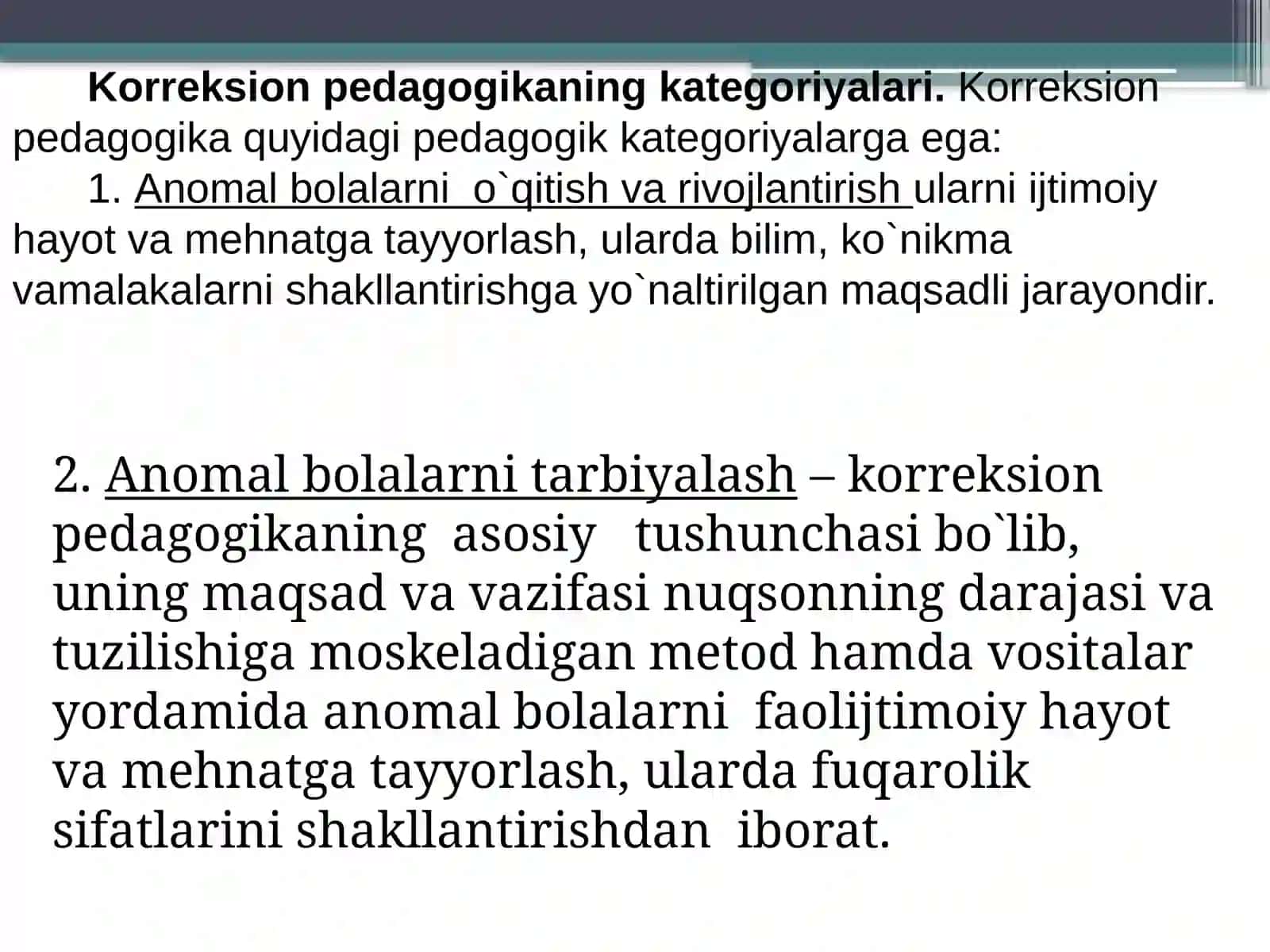 KORREKSION (MAXSUS) PEDAGOGIKA 4