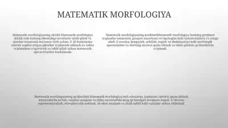 Morfologiya Uning Obyekti Va Predmeti 4