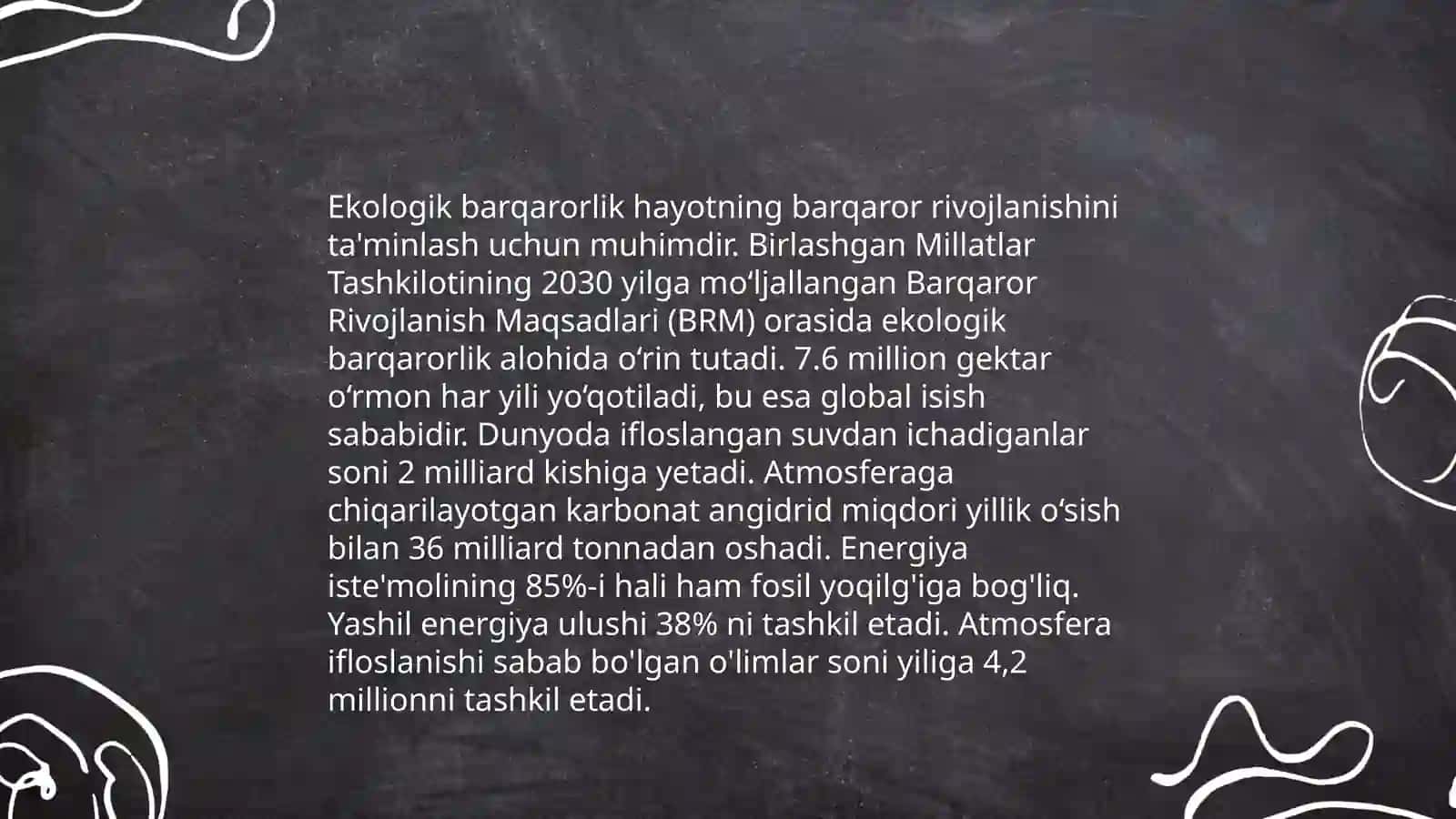 Barqaror rivojlanish konsepsiyasi 4
