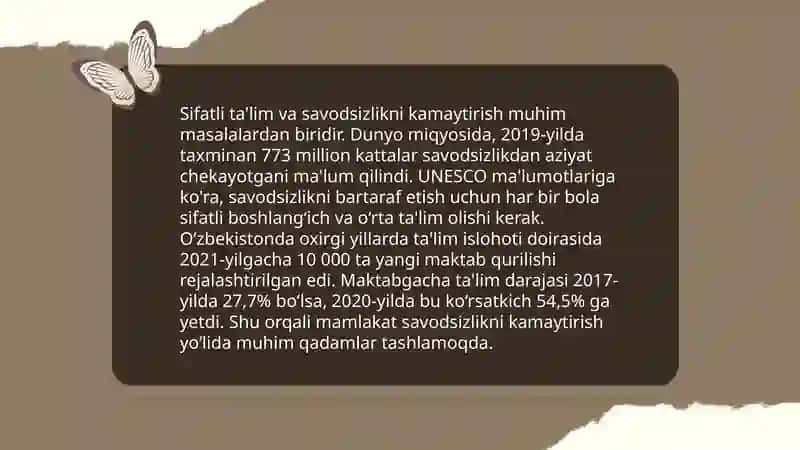 Insoniyatning global muammolari 4