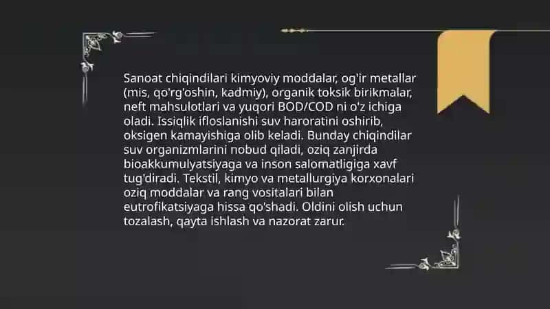 Suvning ifloslanishi 4