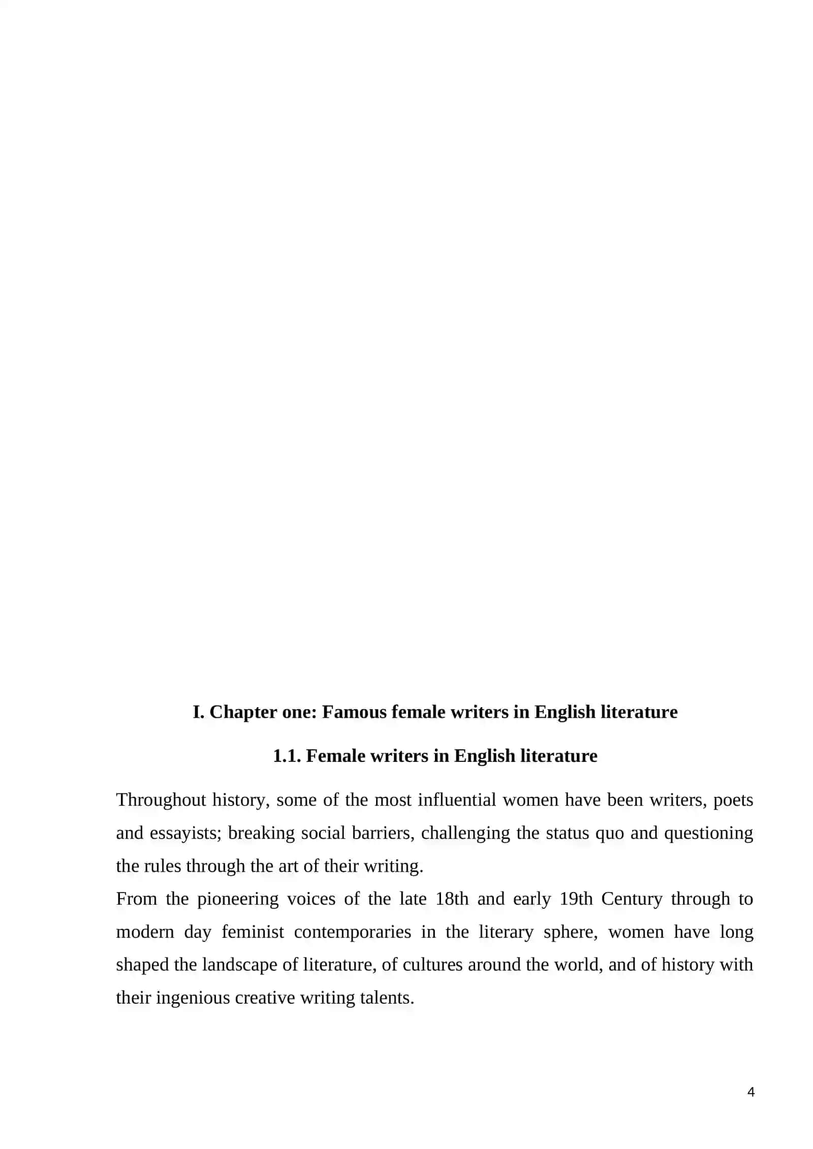 Famous female writers in English literature 4