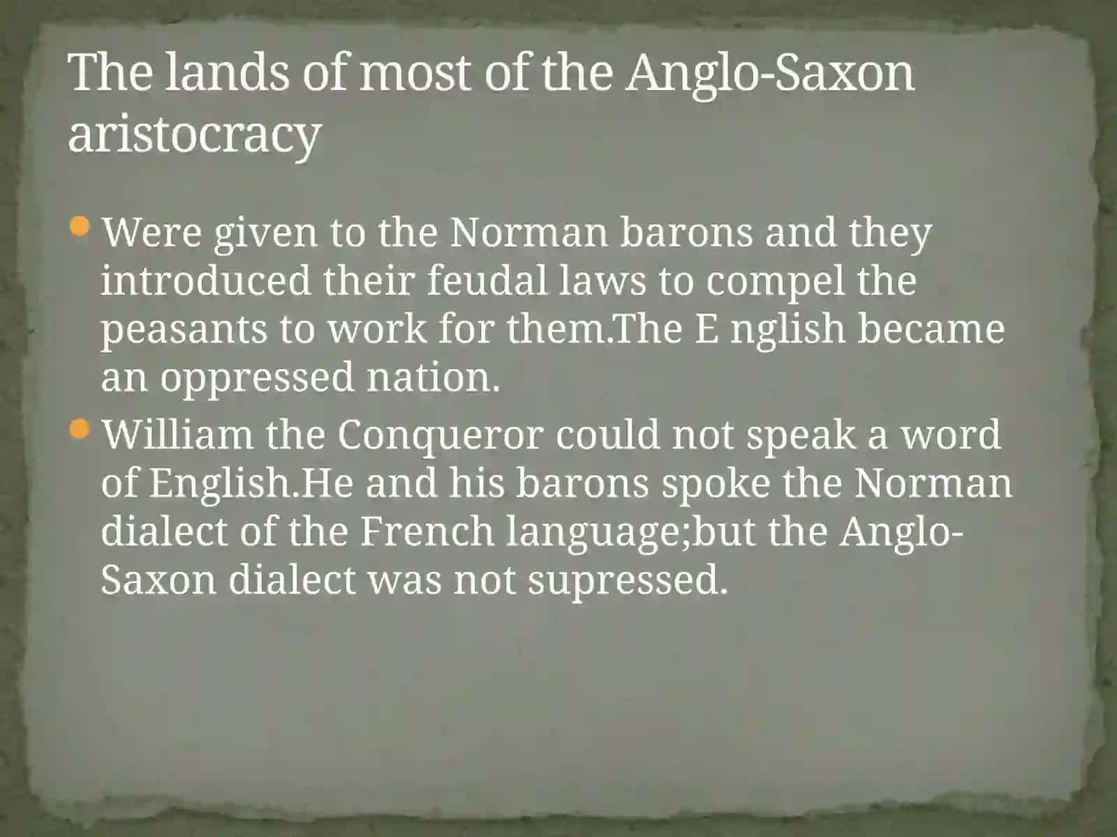THE NORMAN PERIOD OF ENGLISH LITERATURE 4