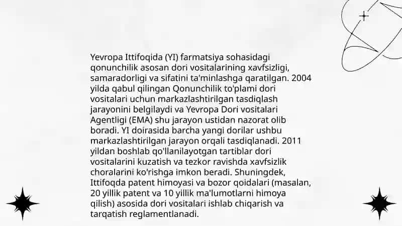 Yevropa mamlakatlarida farmatsiyani rivojlanishi 4