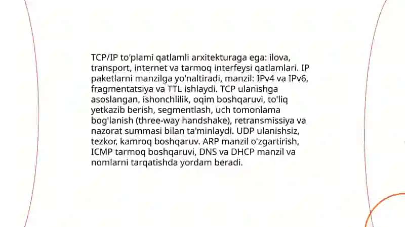 Global kompyuter tarmoqlari 4