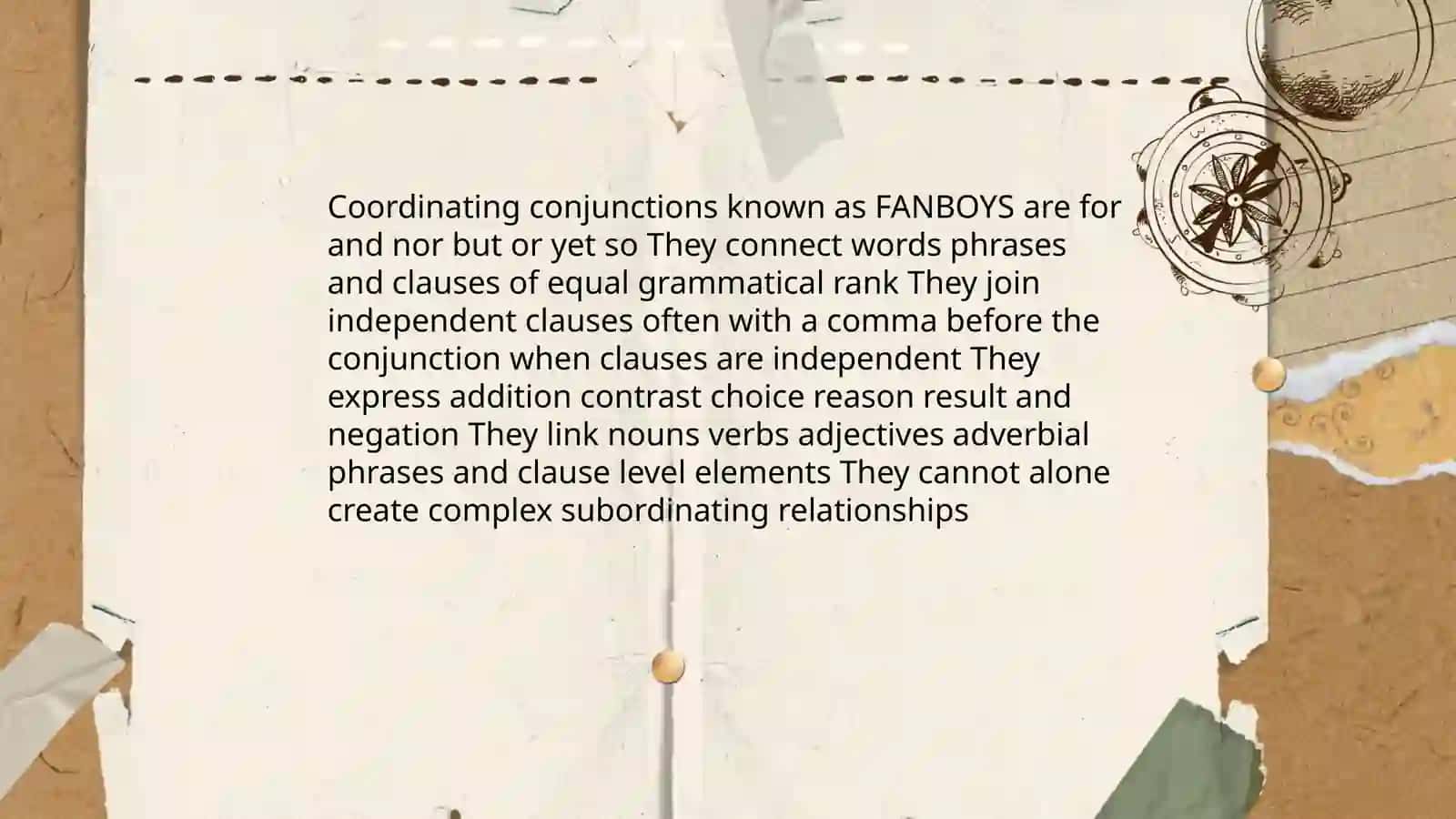 The conjunction 4