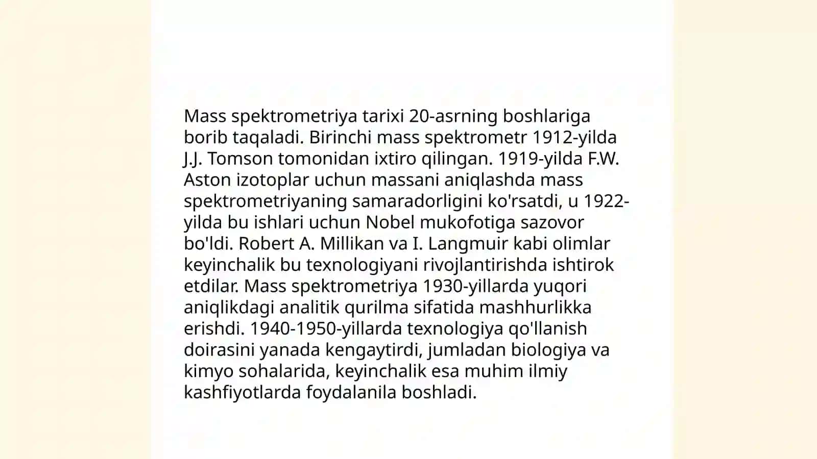 Mass spektrskopiya 4