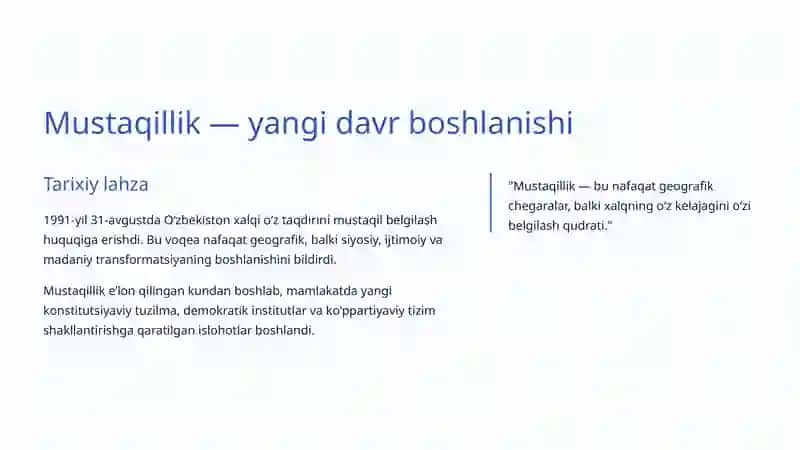 Koʻppartiyaviylik tizimining shakllanishi: Oʻzbekiston misolida 4