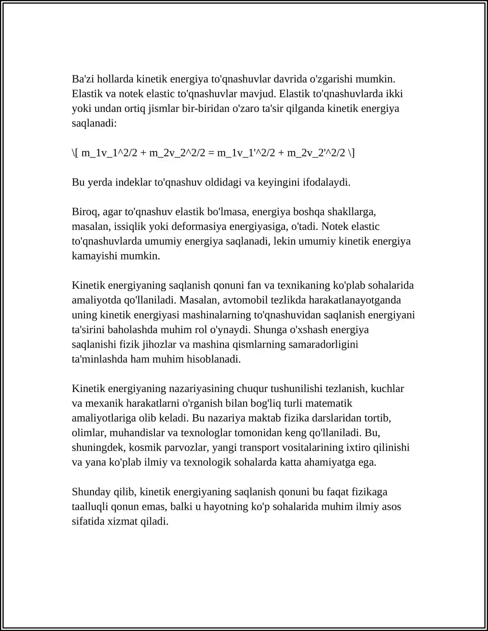 DINAMIKANING SAQLANISH QONUNI 4
