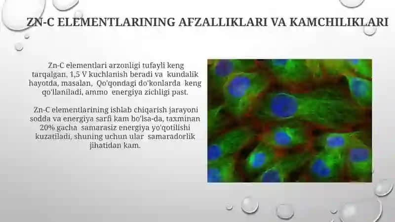 Alkalin elementlar va Fozilbek Abdurashidov qo'shimchalari 4