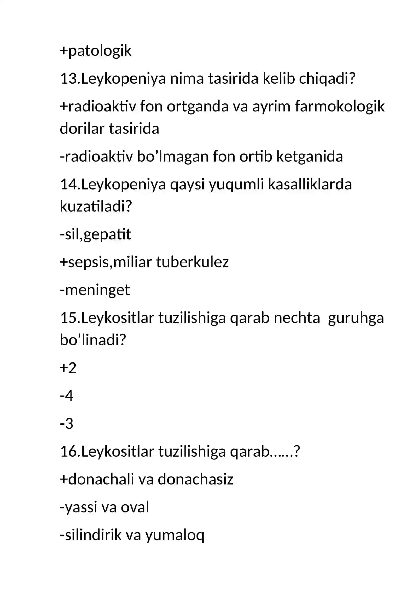 Leykotsitlar, turlari, funksiyalari 4