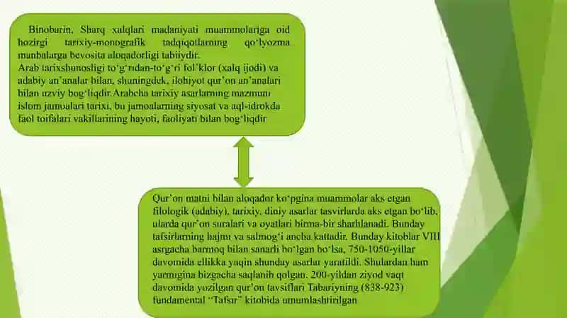 ILK OʻRTA ASRLARDA OʻRTA OSIYODA  TARIXIY BILIMLARNING RIVOJLANISHI 4