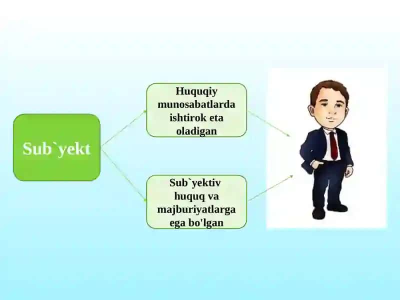 Ma'muriy huquq subyektlari 4