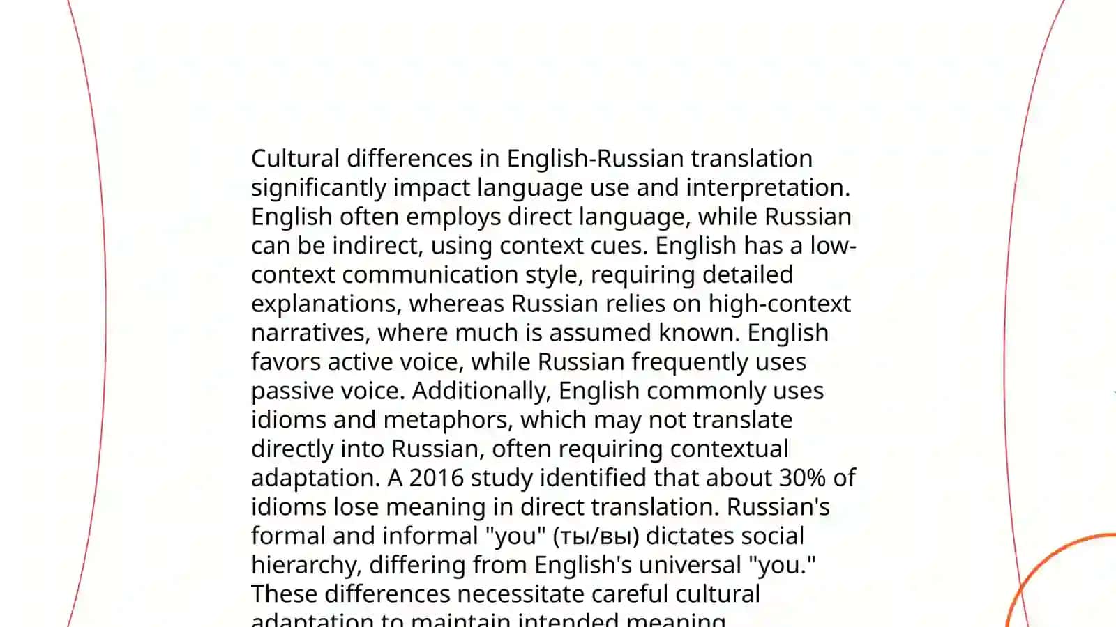 Translating English Idioms into Russian 4