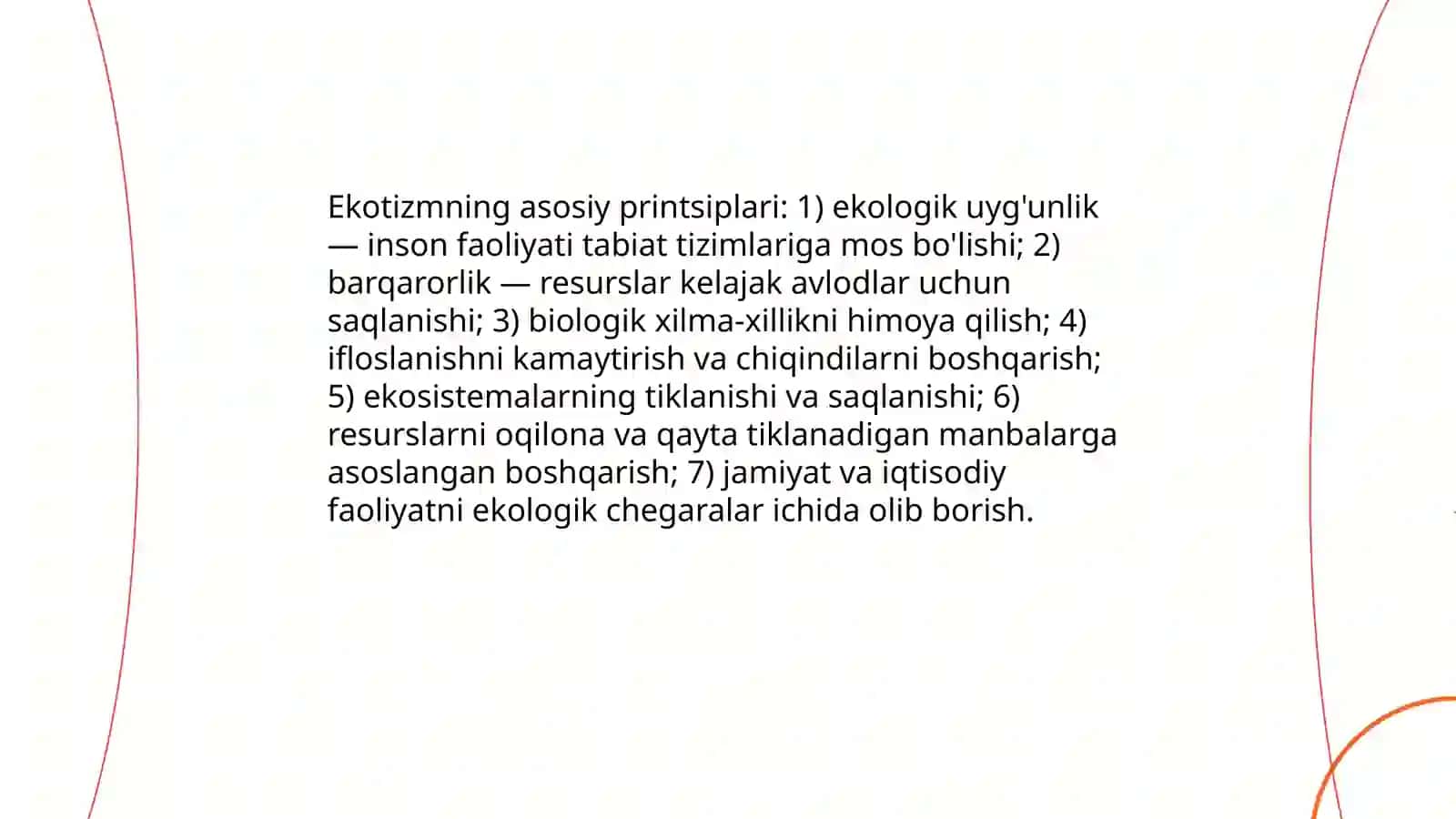 Ekotizm nima 4