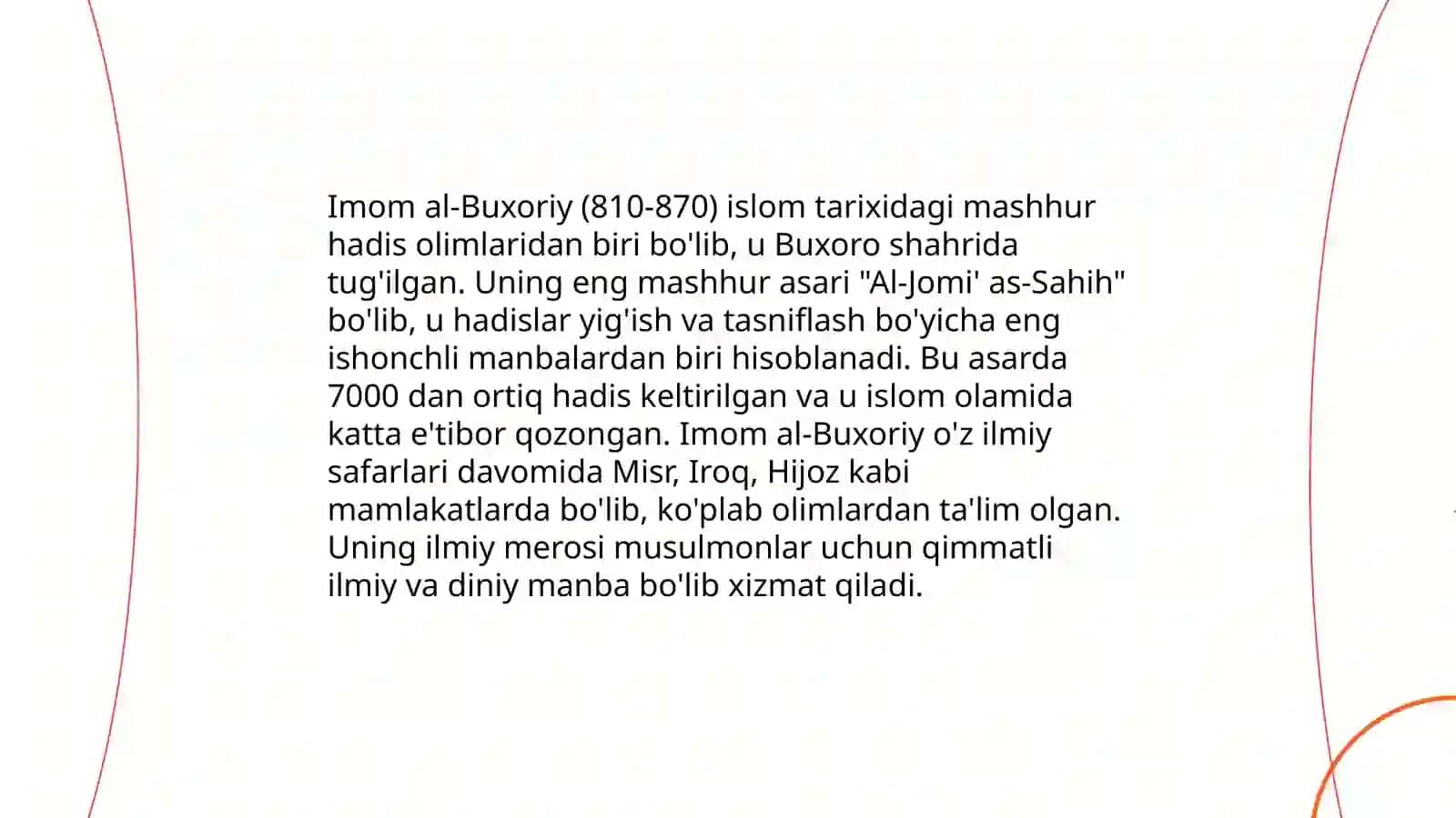 Markaziy Osiyo Islom mutafakkirlari 4