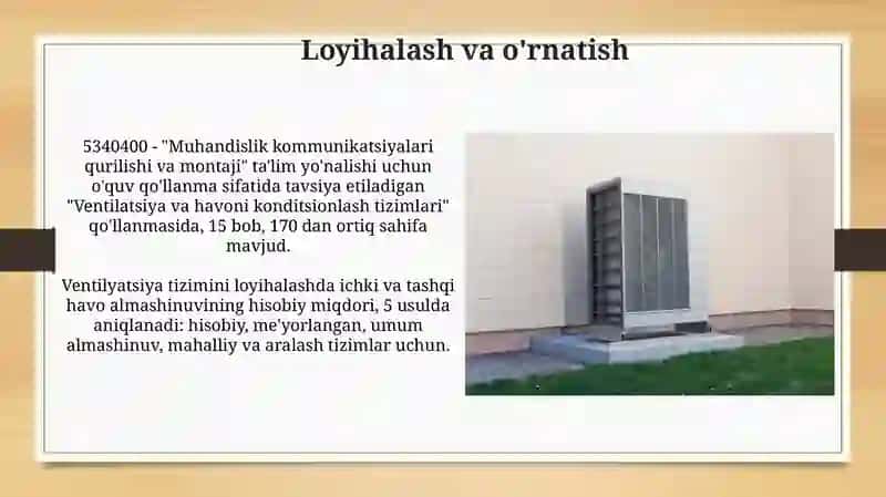Zamonaviy kondisionerlash tizimlari 4