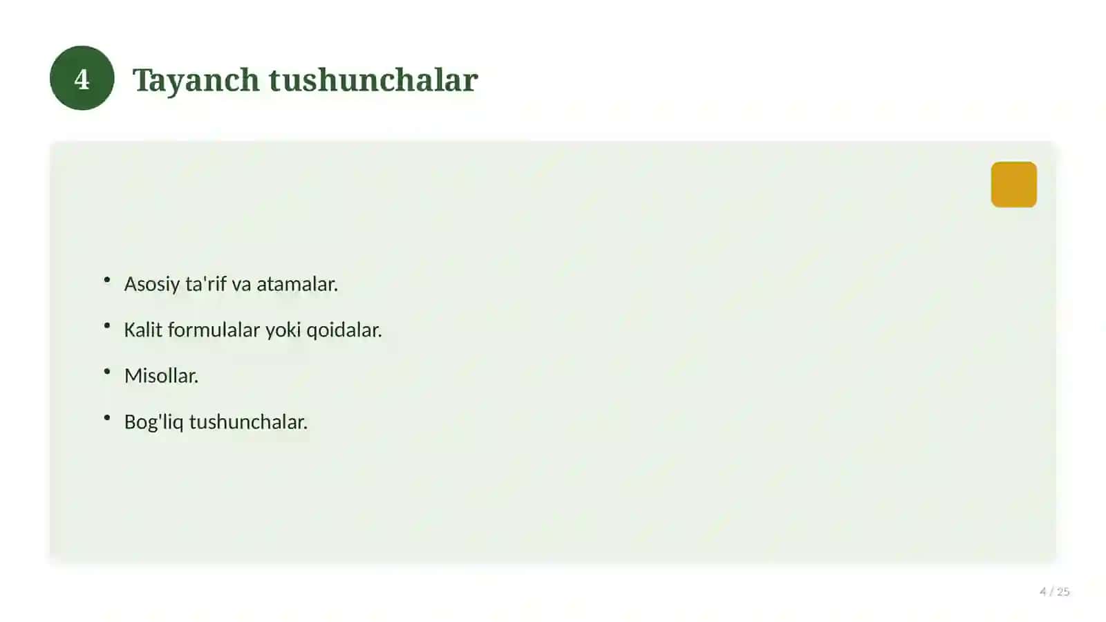 Jahon tarixi fanidan 6-sinf: slayd-taqdimot (dars uchun) 4