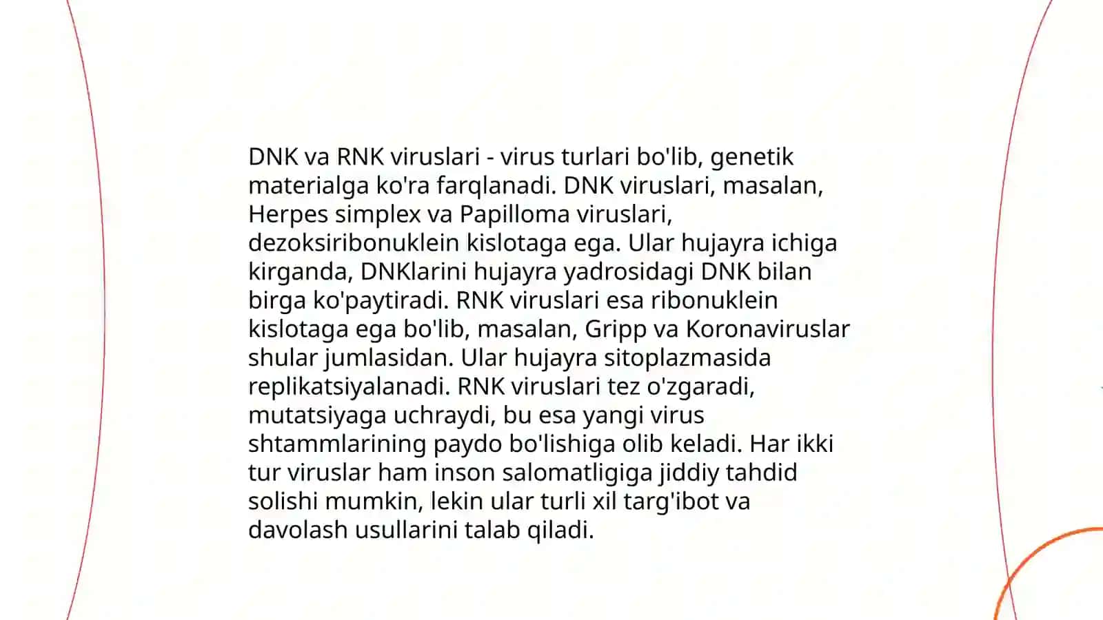 Virus tuzilishi va farqlari 4