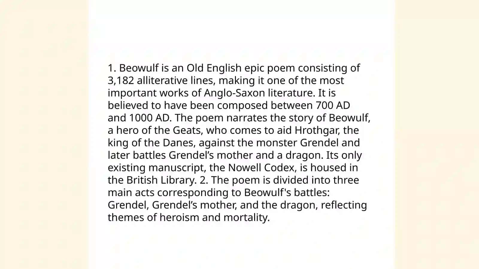 Anglo-Saxon Poetry 4