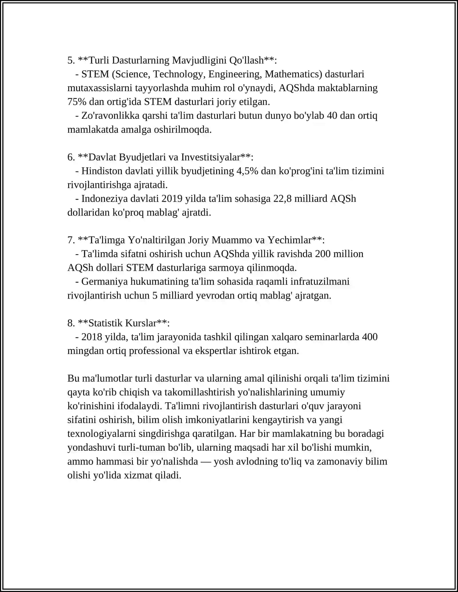 OʻZBEKISTONDA TAʼLIM TIZIMI 4