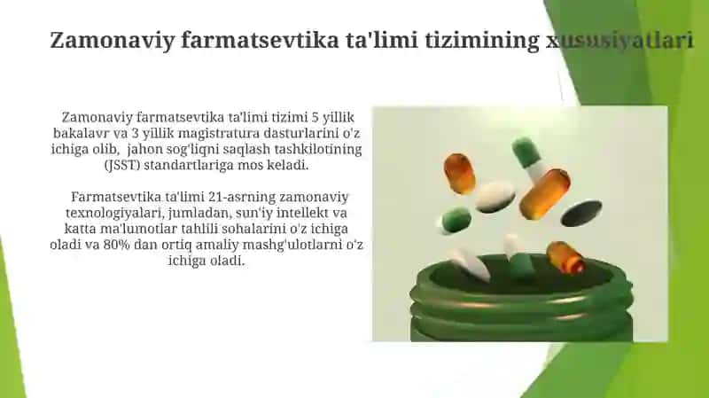 Farmasevtika ta'limi 4