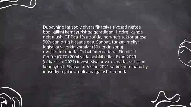 Dubay iqtisodiyoti 4