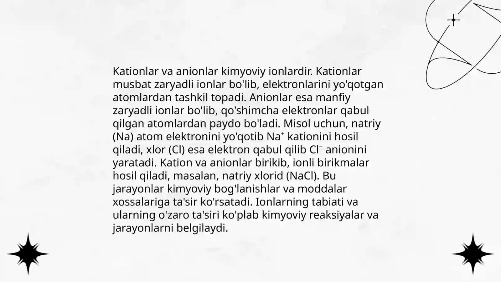 Anorganik ionlar va ularning funksiyalari 4