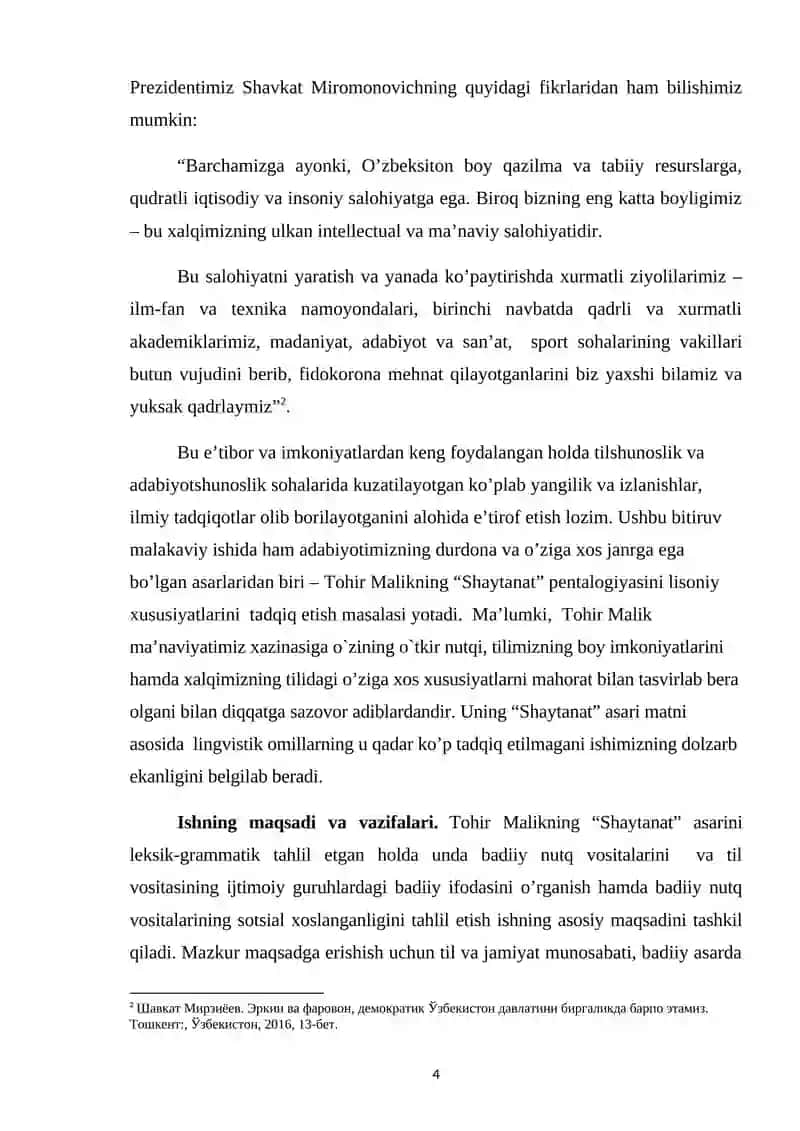 "SHAYTANAT" ASARINING LISONIY XUSUSIYATLARI 4
