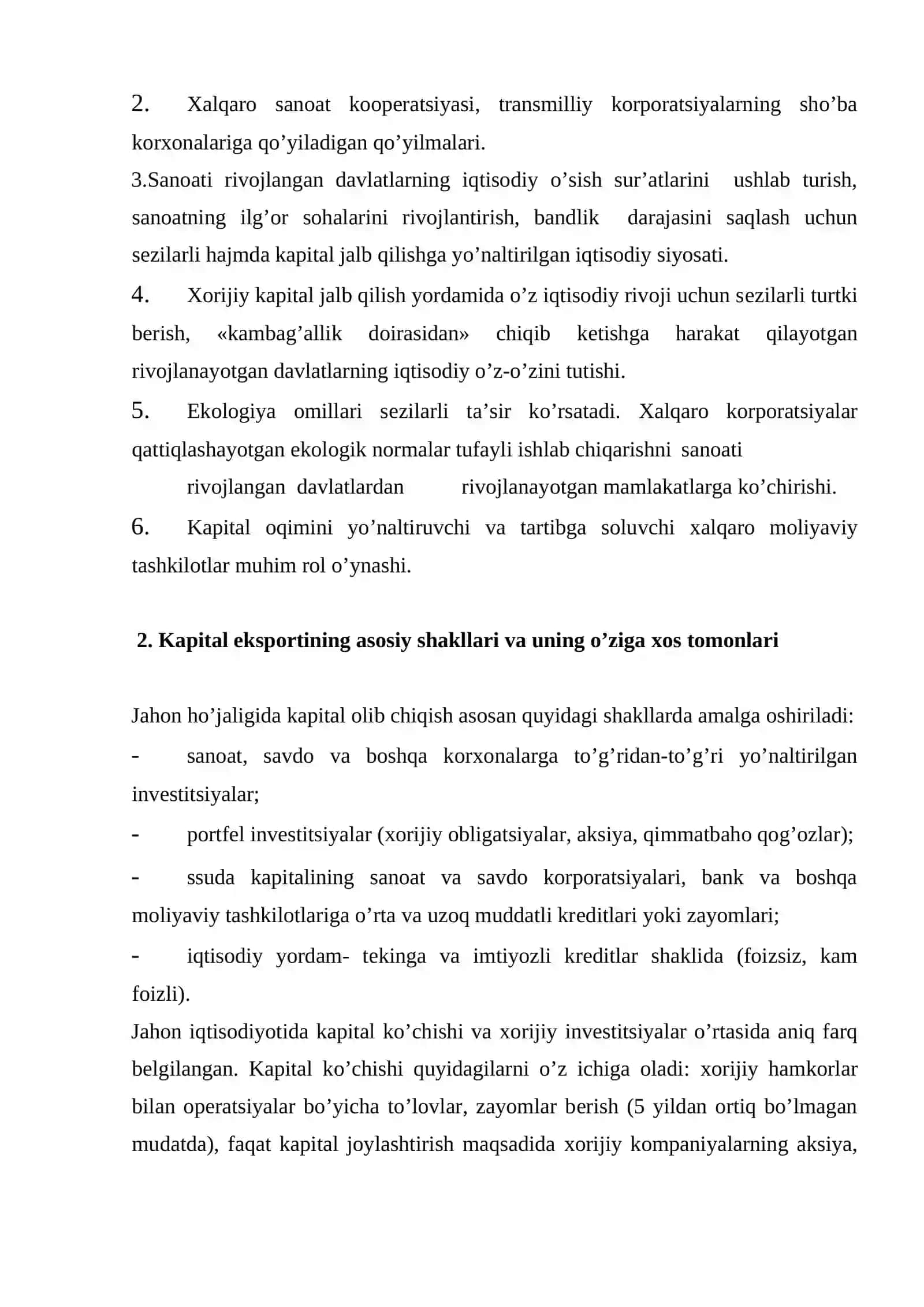 Xalqaro kapital migratsiyasi 4