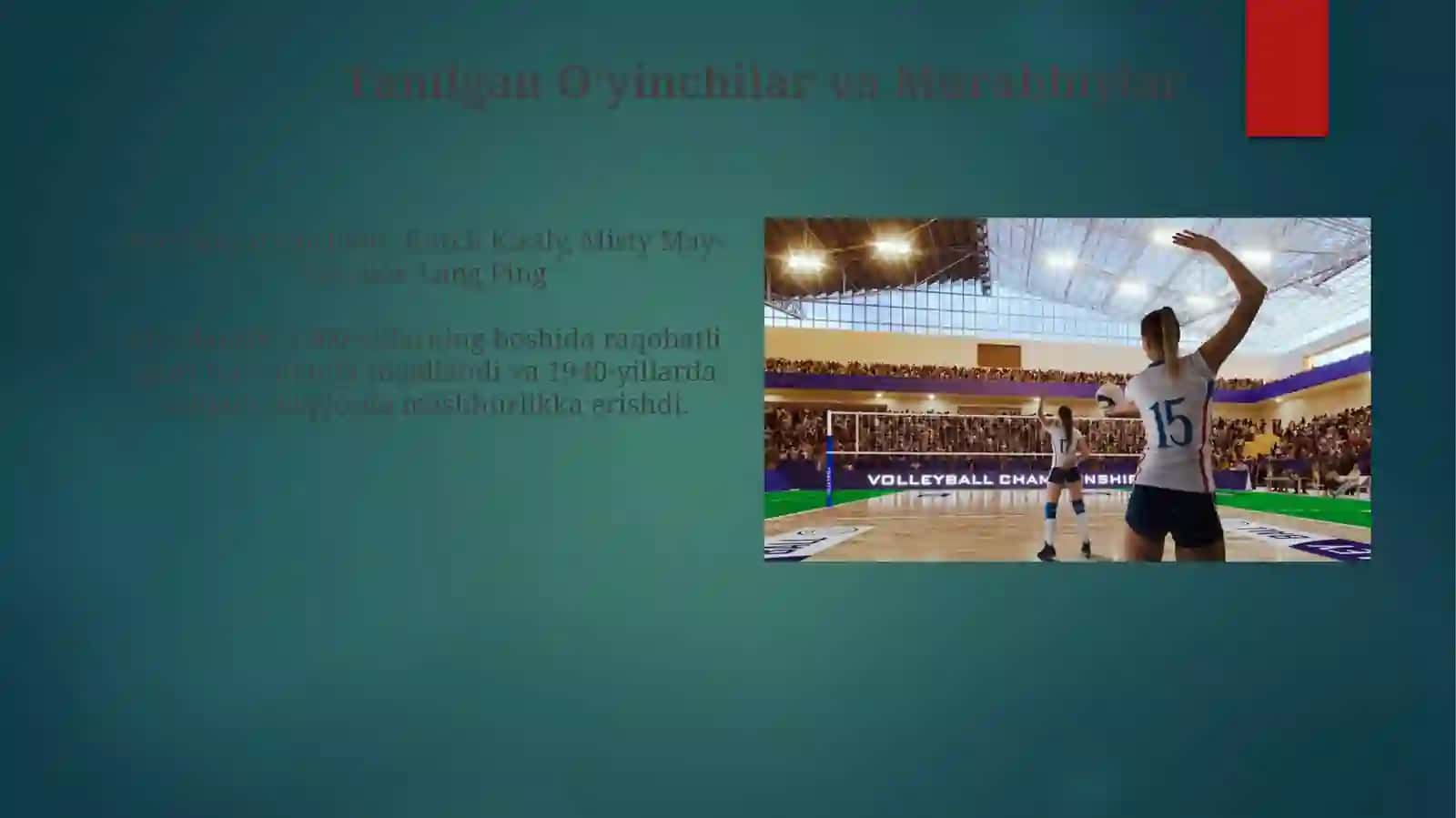 Voleybolning kelib chiqishi va tarixi 4